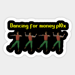 Runescape - Dancing Sticker